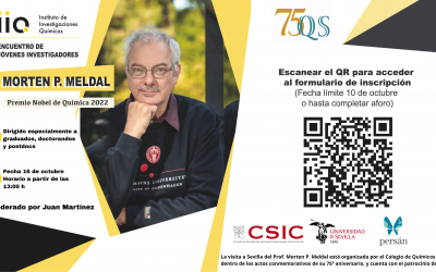 El Colegio de Químicos del Sur organiza una visita con el Prof. Morten P. Meldal, Premio Nobel de Química en 2022